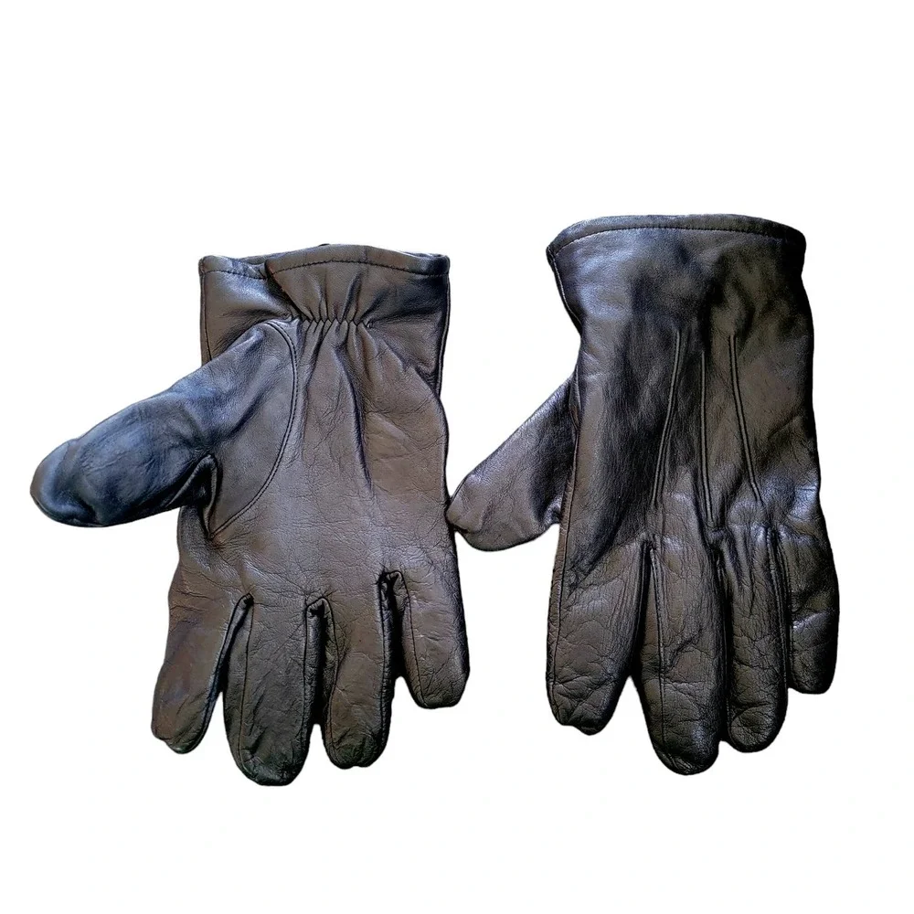 Wilsons leather black gloves size XL women's‎